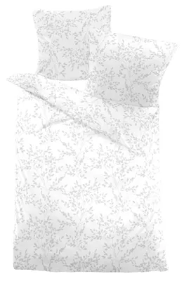 Produktbild von Dormisette Edelbiber Bettwäsche-Garnitur Dessin 02064 Farbe 030 - 155x220 + 80x80 cm