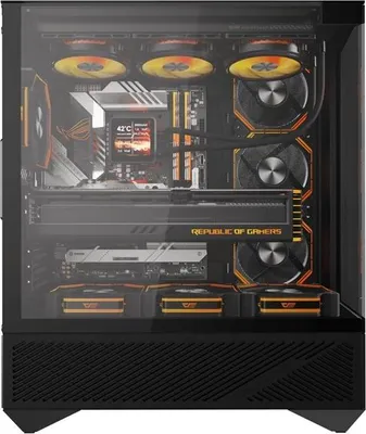 Produktbild von Darkflash DY460 PC Gehäuse inkl. 4 ARGB Lüfter