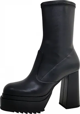 Image de Buffalo Dames Élégant Bottine May W Sock Vegan 1220030 noir
