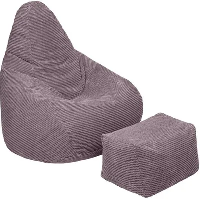 Obrázok produktu pre Azomor Pohodlné ergonomické kreslo s vysokým operadlom a podnožkou