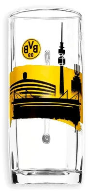 Produktbild von Bierglas Borussia BVB mit Skyline-Druck