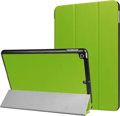 Produktbild von Mobigear Tri-Fold iPad 6 (2018) Hülle Klapphülle - Grün