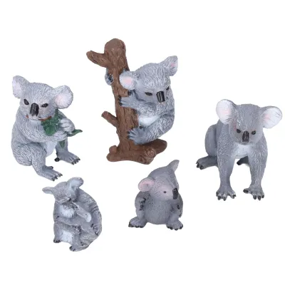 Obrázok produktu pre Koala figúrka, Koala figúrka hračka, Koala model, Koala model hračka, Koala Family figúrka, deti Koala figúrka, Zviera figúrka