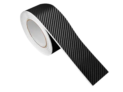 Produktbild von Carbon Folie 5x100 cm - Carbon 3D Schwarz - Carbonfolie matt mit Luftkanal-Kleber – leicht anzubringen - Klebefolie Möbel selbstklebend für Küche, Möbel und Auto - Folie für Möbel