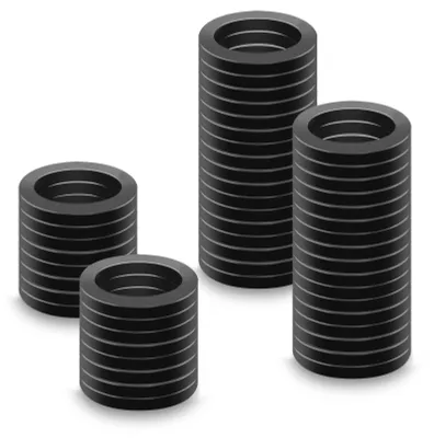 50 Stück 1 Zoll Gummi-Dichtungsringe, rund, 21x31x3 mm