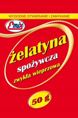 Zdjęcie produktu dla Emix Żelatyna Spożywcza 200 g