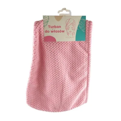 Obrázok produktu pre SKINCARE Turban do vlasov Pink 1 Piece - Turban do vlasov Pink
