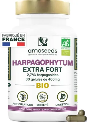 Immagine prodotto di Integratore alimentare Amoseeds Harpagophytum Extra Fort, 60 capsule