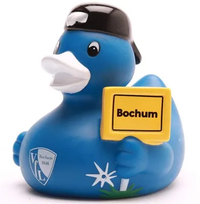 Produktbild von VfL Bochum Badeente mit Stadtschild Vinyl 9 cm Fanartikel