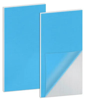 Obrázek produktu pro Sada dvou hliníkových desek, tloušťka 1,5 mm, rozměry 300 mm x 150 mm