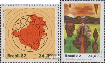 Produktbild von Briefmarken Brasilien 1982 Mi 1932,1943 (kompl.Ausg.) postfrisch 10 Jahre Telebras