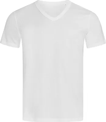 Produktbild von Stedman ST9010 | V-Neck Herren T-Shirt Ben - Farbe: White - Größe: M