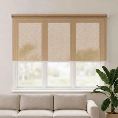 Immagine prodotto di vidaXL Tenda a rullo per esterni 220 x 140 cm Beige