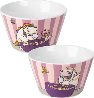 Produktbild von Pummel & Friends Schüssel - Müsli - Müslischüssel Schale aus Keramik 500 ml