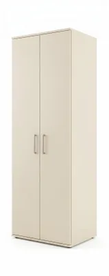 Produktbild von Utility-Schrank 60 cm | Kaschmir | Vorratsschrank für Staubsauger, Mopps & Reinigungsmittel | 176 cm hoch – Laminierte 16 mm Platte, Mattes - Artisan