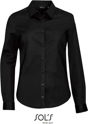 Immagine prodotto di SOL'S - Camicia elasticizzata a manica lunga da donna Blake