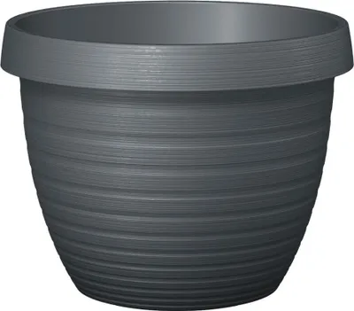 Produktbild von Scheurich Pflanzgefäß Country Star Ø 30 x 22,4 cm metallic grey