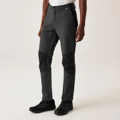 Produktbild von Regatta Questra V Trekkinghose Wanderhose Herren grau schwarz 52