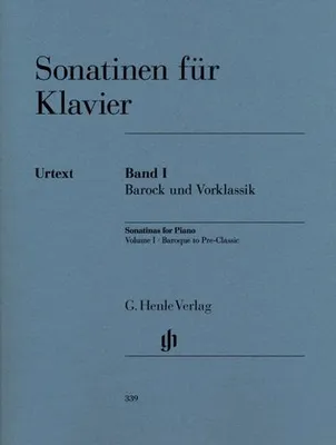 Immagine prodotto di Sonatinen für Klavier - Band I, Barock und Vorklassik