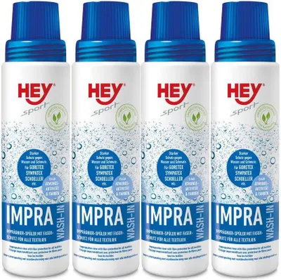 Immagine prodotto di Hey Sport Impra Wash-In 1000ml impregnante liquido protezione fibre membrana tessuti