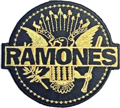Produktbild von Ramones Gold Seal Aufnäher