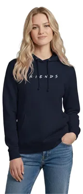 Produktbild von Spreadshirt Friends Logo Damen Hoodie, XXL, Navy