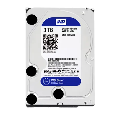 Immagine prodotto di Wd Blue 3tb Hdd Hard Disk 3,5" Sata Per Dvr Videocamere Pc Nas Dvr Wd30ezrz