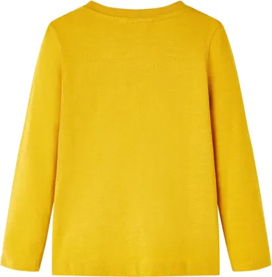 Produktbild von vidaXL Kinder-Langarmshirt Ocker 104