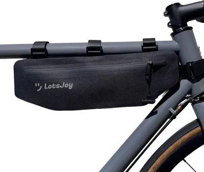 Image de Sacoche de cadre étanche, 2,3 litres, pour tube supérieur, vélo