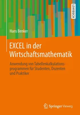 Produktbild von EXCEL in der Wirtschaftsmathematik