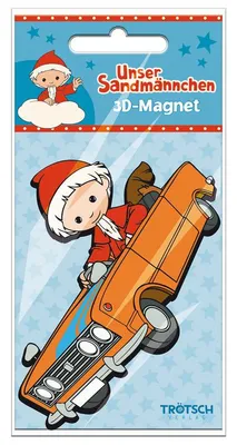 Produktbild von Trötsch Unser Sandmännchen Magnet Sandmann Auto