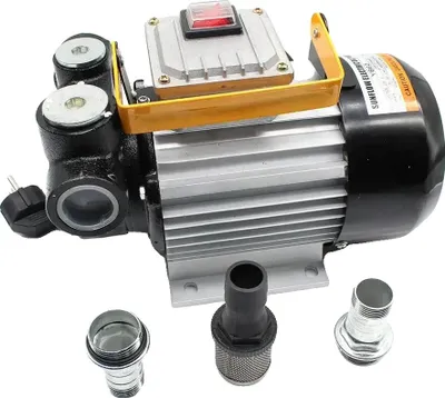 Image de Pompe de transfert diesel, auto-amorçante, haute efficacité, EU, 220V, argent