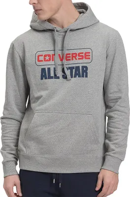 Produktbild von Converse Herren All Star Hoodie Sweatshirt 10023305 grau, Bekleidungsgröße:S
