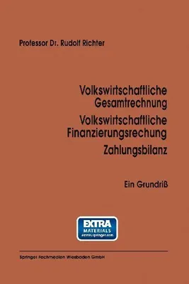 Produktbild von Volkswirtschaftliche Gesamtrechnung Volkswirtschaftliche Finanzierungsrechnung Zahlungsbilanz