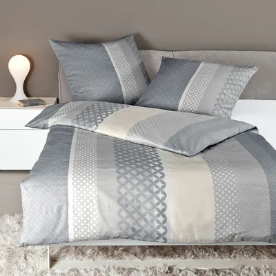 Produktbild von Janine Mako-Satin Bettwäsche Palermo 31043-07 155x220 cm + 80x80 cm