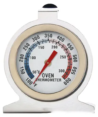 Produktbild von INF Backofen-Thermometer 0-300°C aus 304 Edelstahl und Glas zum Backen