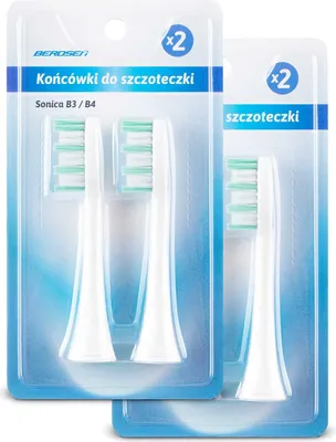 Zdjęcie produktu dla Końcówki do szczoteczki sonicznej Berdsen 4 szt