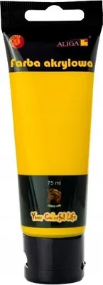Obrázok produktu pre Akrylová farba Aliga FT-203 žltá 75 ml