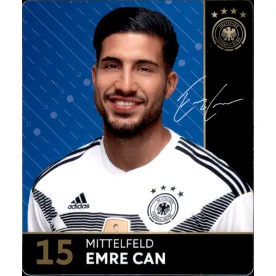 Zdjęcie produktu dla 15 - Emre Can - karta kolekcjonerska REWE WM18