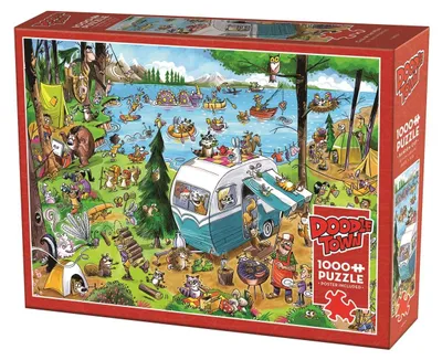 Produktbild von Cobble Hill DoodleTown: Call of the Wild, 1000 Stück(e)