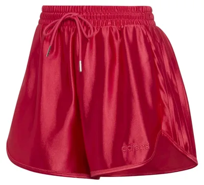 Zdjęcie produktu dla Spodenki damskie adidas Seasonal Essentials, satynowe, kolor: różowy (Power pink), rozmiar: XL