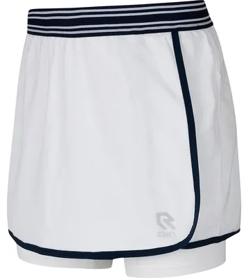 Produktbild von Robey Tennis Deuce Wrap Skirt Damen - Weiß / Marine | Größe: M