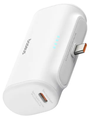 Obrázok produktu pre Baseus Compact, 5000 mAh, 20 W, Biela