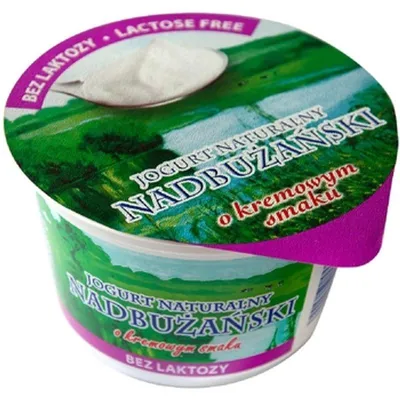Zdjęcie produktu dla Jogurt Nadbużański Bez Laktozy 200g