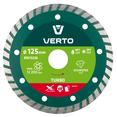 Produktbild von Diamantový kotúč 125 x 22,2 mm, turbo