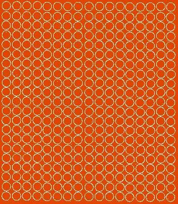 Immagine prodotto di Adesivi rotondi, diametro 1 cm, 357 pezzi, arancione opaco