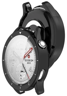 Produktbild von Schutzhülle für Xiaomi Watch S5, Bizon Case Watch Felipe, Schwarz