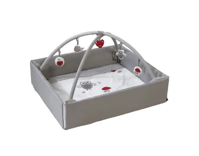Obrázok produktu pre Roba Baby Nest mit Spielbogen 'Adam & Eule'; 75001 S148