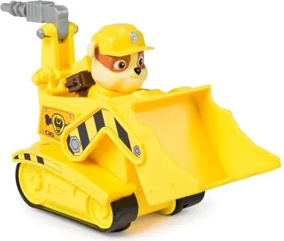 Obrázok produktu pre Pat' Patrouille Ruben vozidlo s figúrkou, 15 cm, recyklovaný plast, hračka pre deti od 3 rokov
