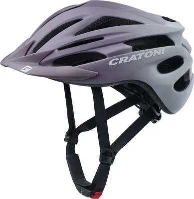 Produktbild von Cratoni Fahrradhelm Pacer Jr. purple-white matt, Gr. XS/S (50-55cm)